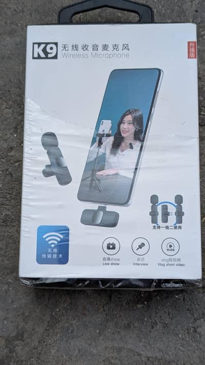 k9 virless mic  3in 1