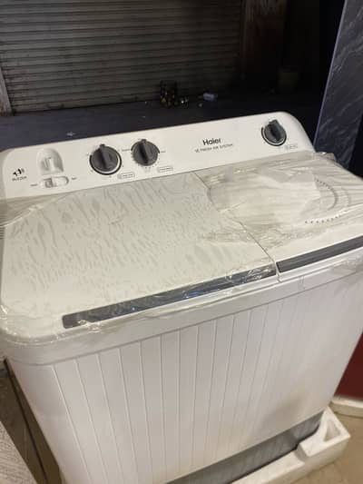 Haier Semi Automatic Washing Machine – Brand New | Box Pack | Warranty