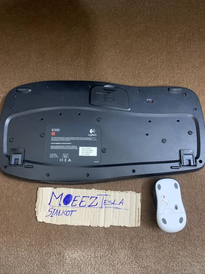 Logitech K350 Wireless Keyboard Mouse Combo Set Original