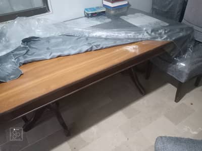 Dining table with chairs