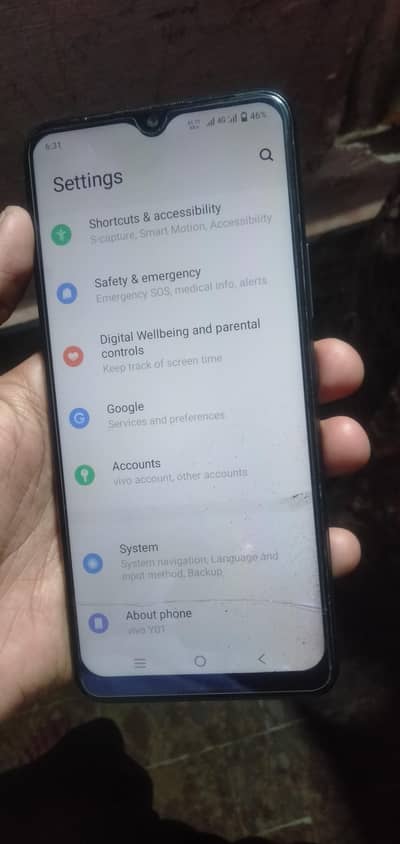 Vivo Y01 with box urgent sell