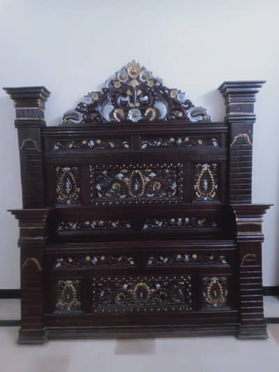 Wooden King Size Bed