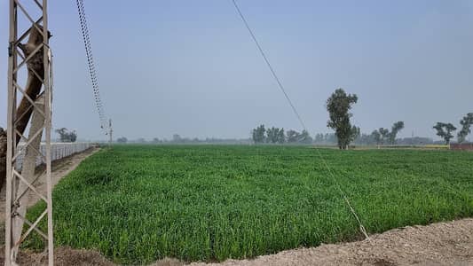 Corner 4 Kanal Plot With 100 Feet Front Near Main Barki Road