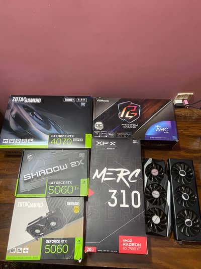 5060/5060ti/3080/7900xt/7800xt/4070Super/A770