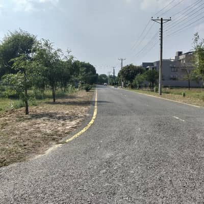 Next to corner and park . plot for sale.