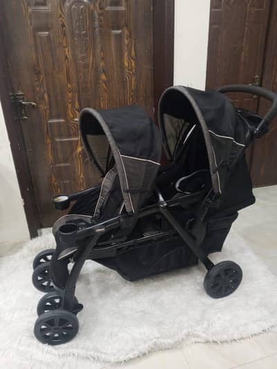 chicoo twin stroller