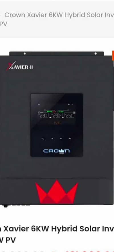 crown ixzver 6.2kw