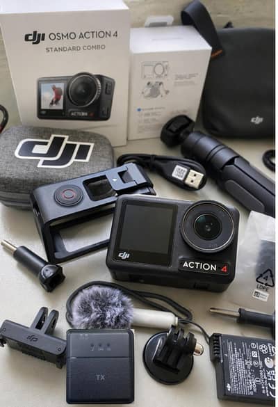 DJI Osmo Action 4 | 4K 120FPS | Box Open | Complete Setup