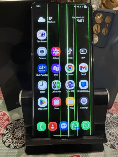 Samsung S21 Ultra 5G (broken but working display)