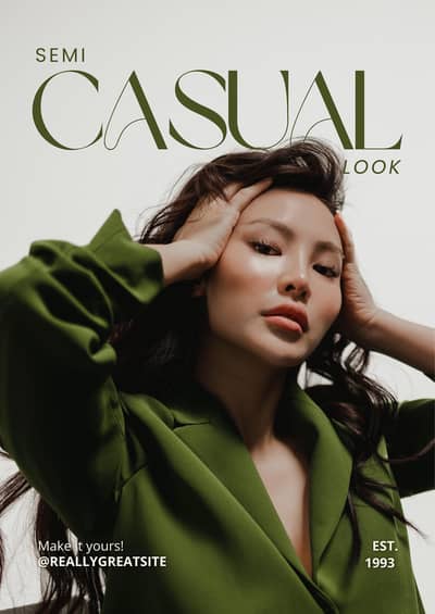 I will make your clothes poster on your choice like this