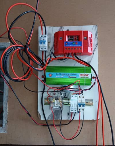 Al-karam Inverter & 60 A Charger +Breaker+ Automatic Relay