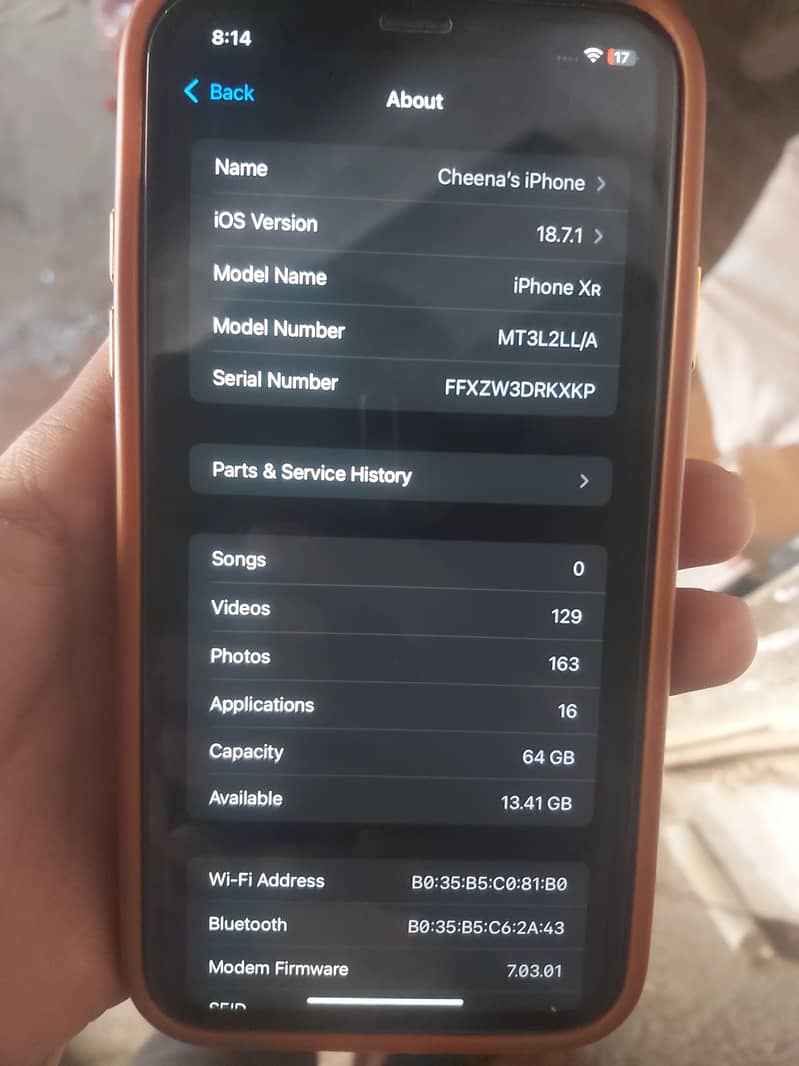 iphone XR 3