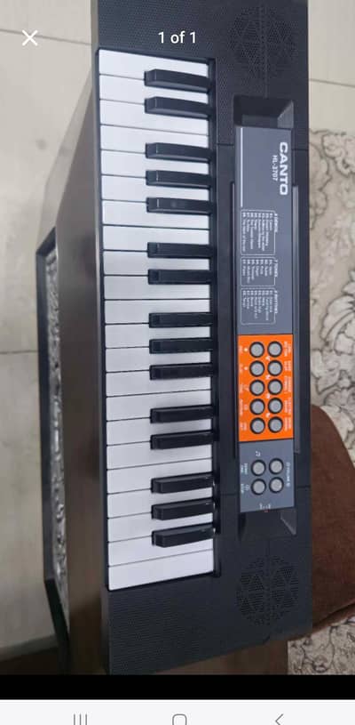Piano Canto Original New Condition