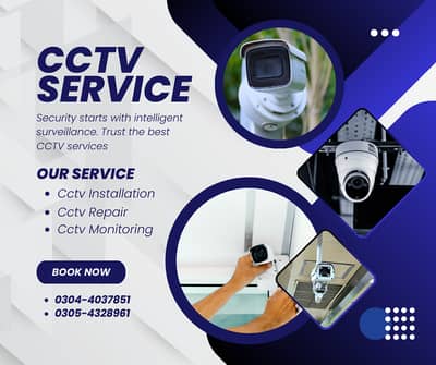 CCTV Camera Installation & Repair Services | IP & Analog Cameras |
