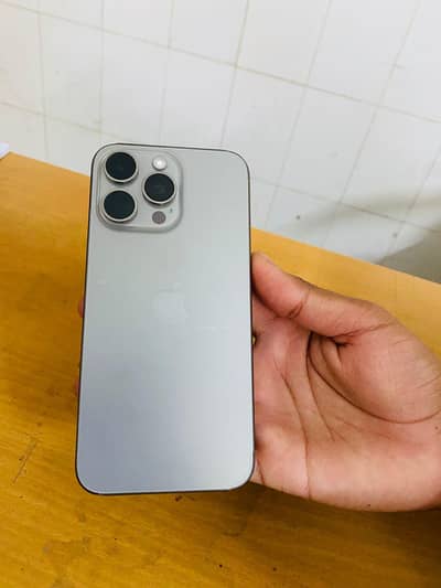 iPhone 15 Pro Max 256GB Non PTA – Like New – With Box - 87 Battery He.