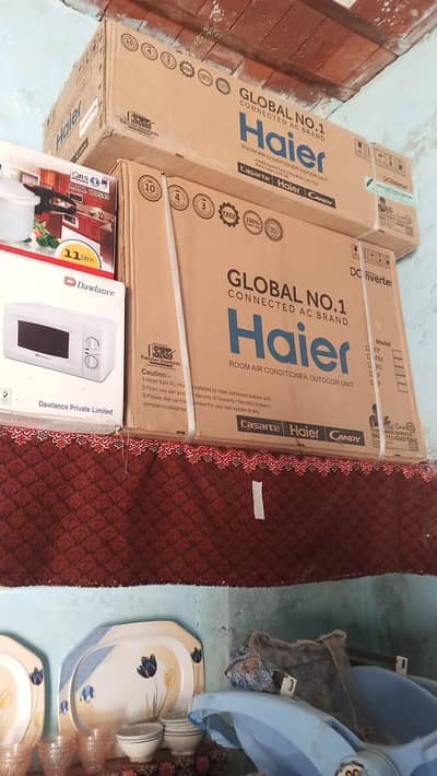 Haier 1 Ton Inverter AC – Triple Inverter (Flexis Series) – Excellent