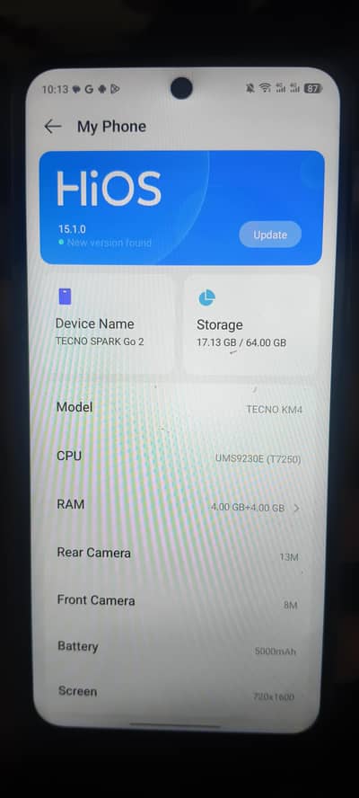 tecno spark go 2 4+4/64gb