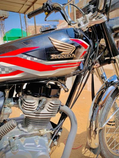 Honda cg 125 24 model with golden number Hyderabad