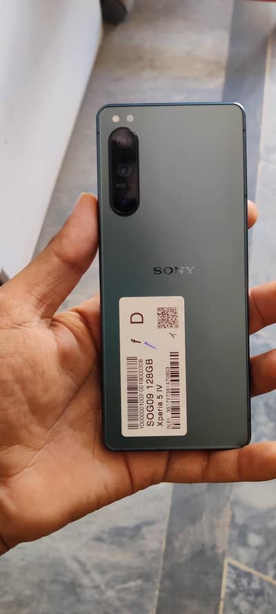 Sony Xperia 5 mark 4 8gb ram 128gb memory 5g