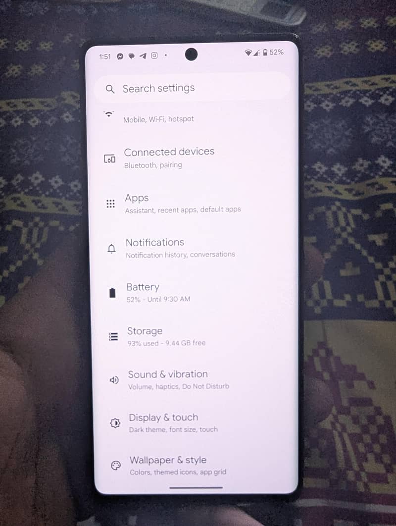 Google pixel 7 pro 0
