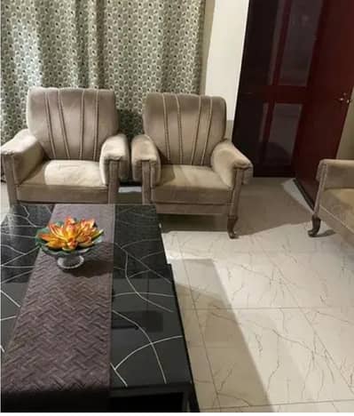 3+1+1 Sofa set for sale.