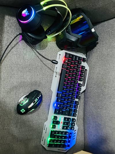 Gaming PC setup full