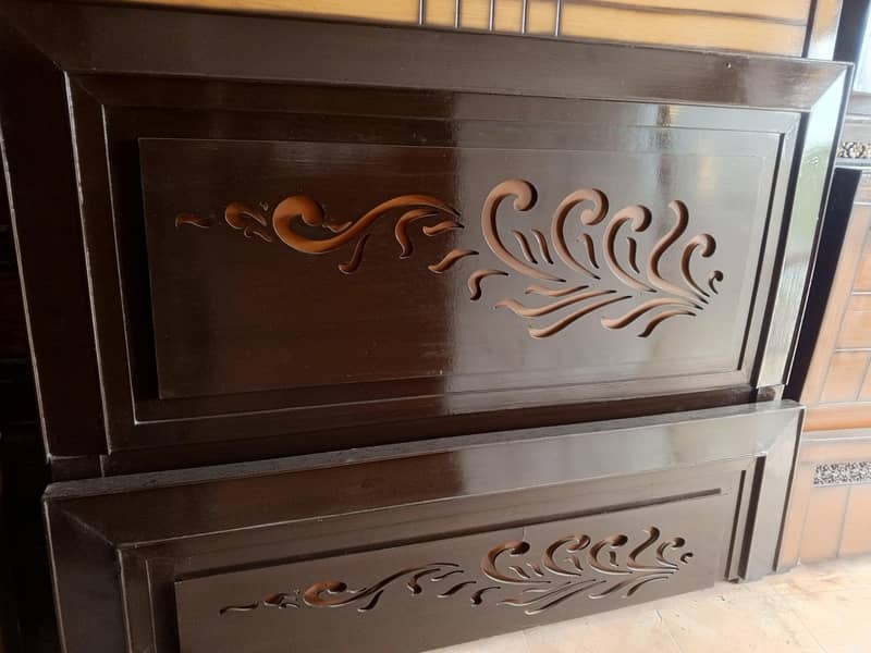 Double Bed With two side tables. 0