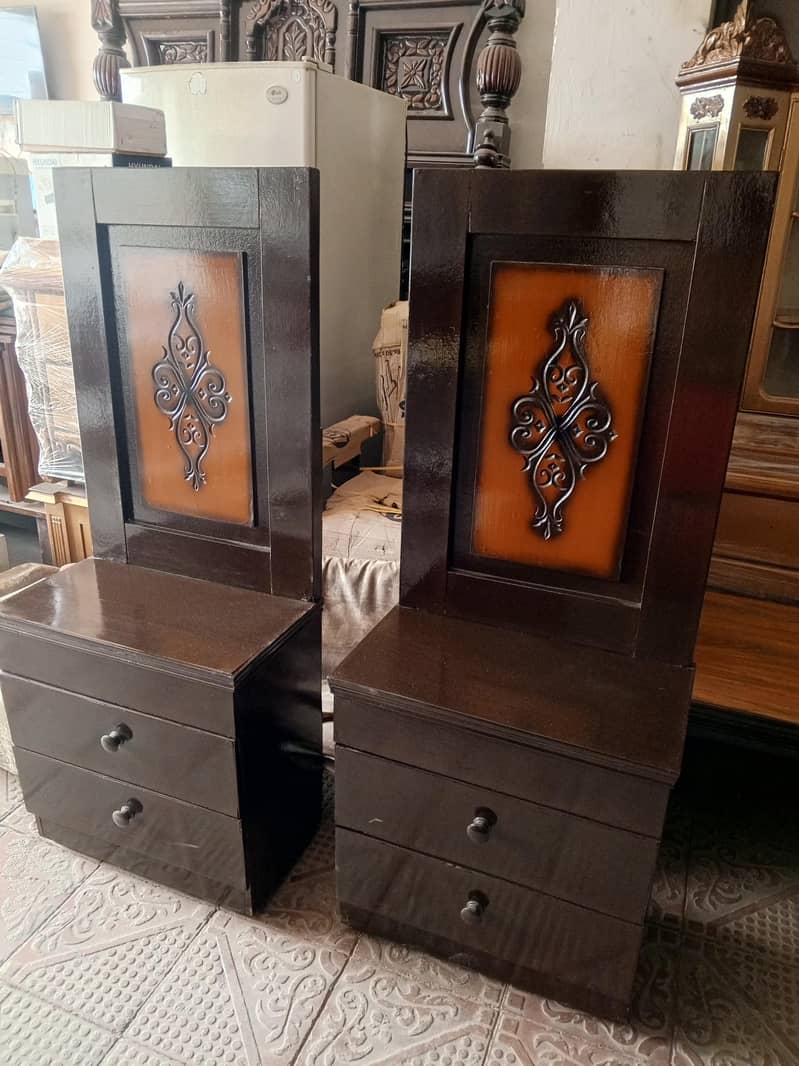 Double Bed With two side tables. 3