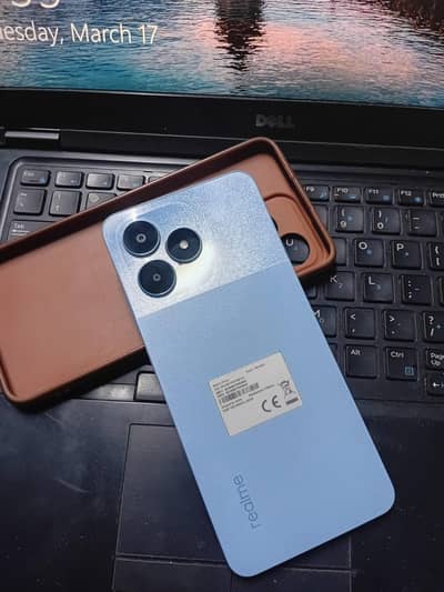 realme not 50 with box and 2 months warranty