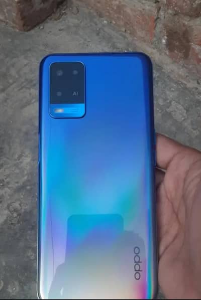 oppo a54 4 GB 128  full box original charger ha