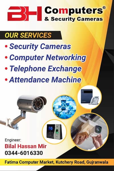 Cameras installation services