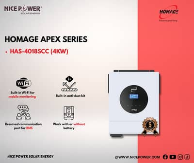 Homage 4KW Hybrid Inverter