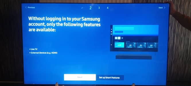 65 Inch Original Samsung LED TV available for sale on discounted rate