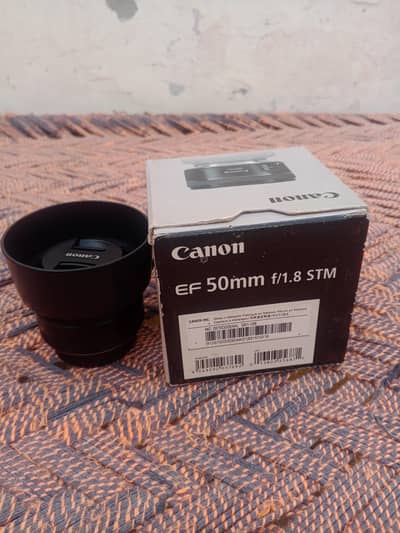 Canon Lens EF 50mm F/1.8 stm