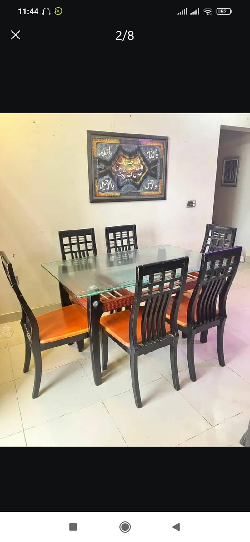 6 chair dining table 0