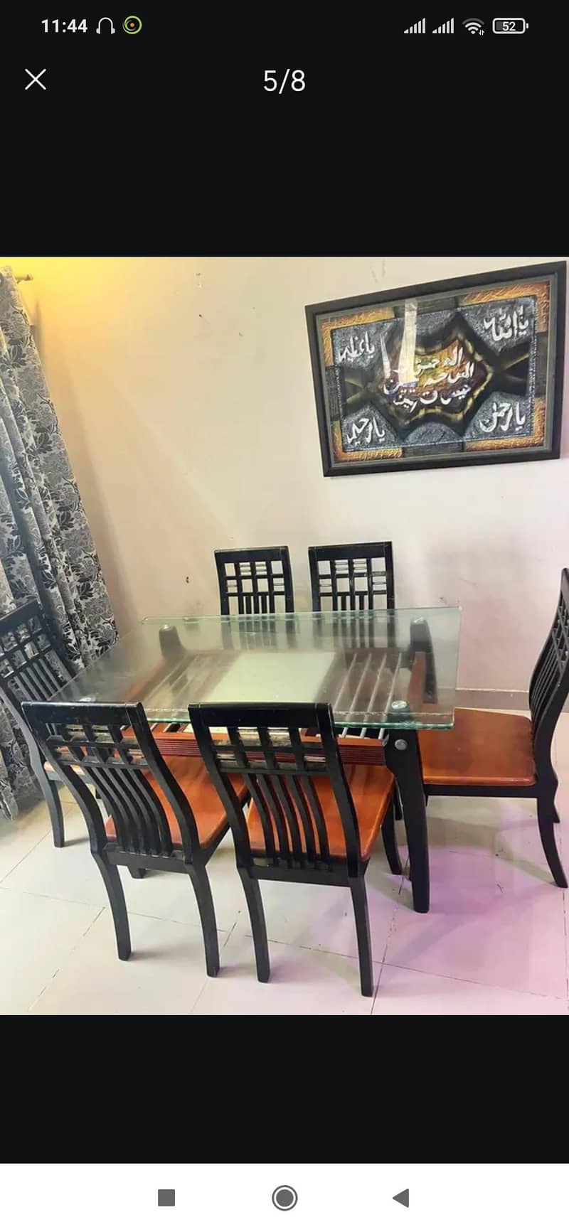 6 chair dining table 1