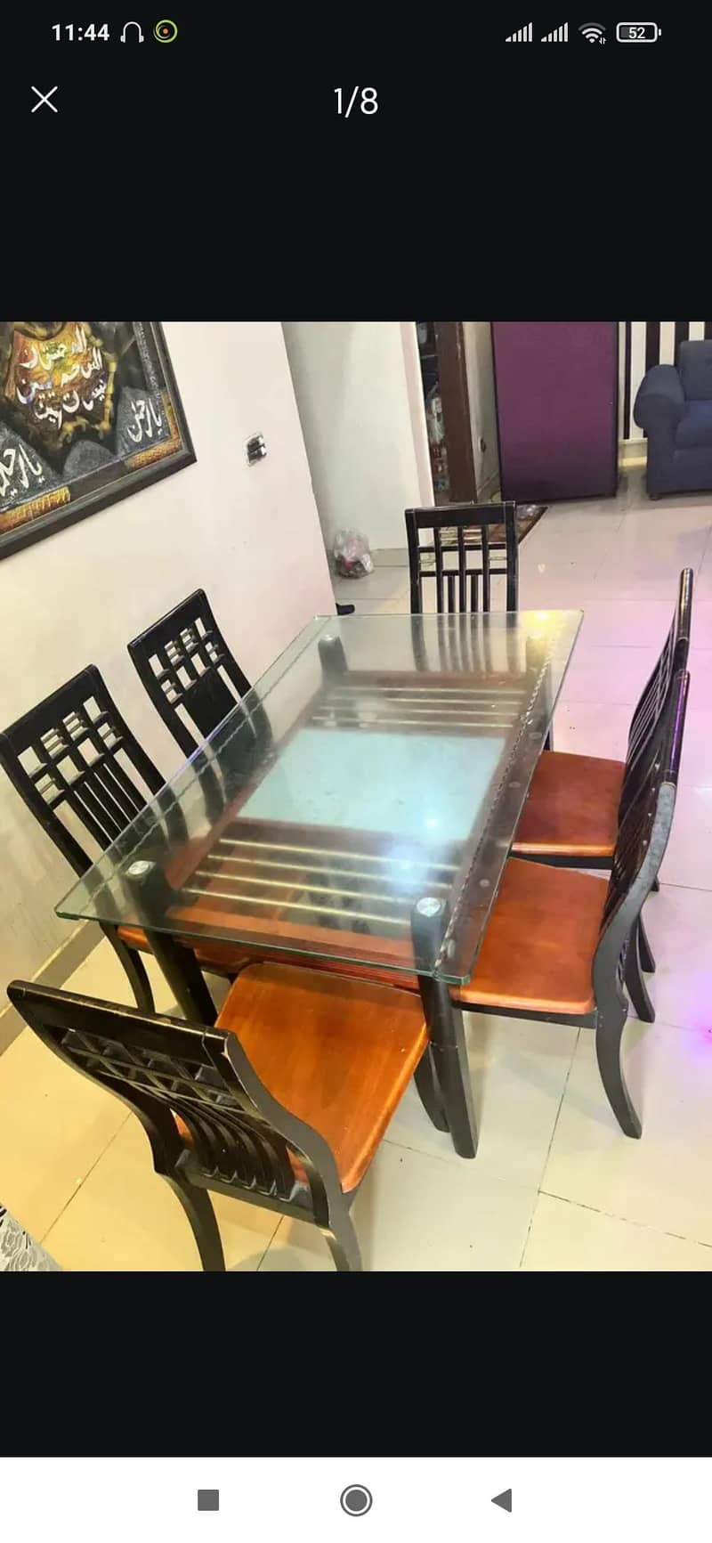 6 chair dining table 2