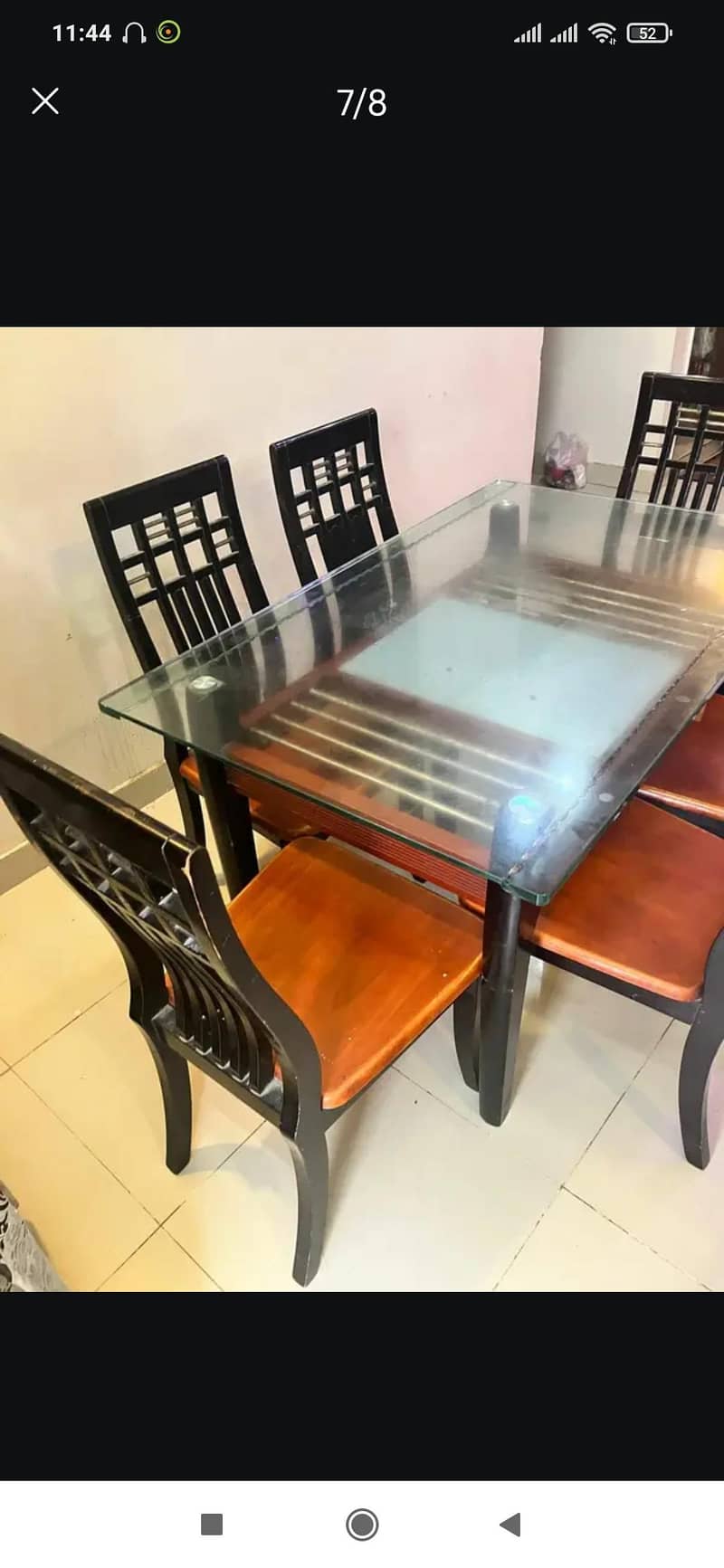 6 chair dining table 6
