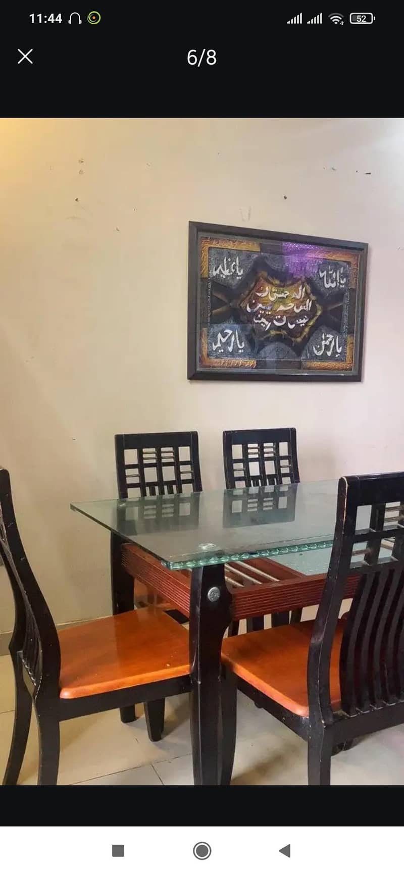 6 chair dining table 7