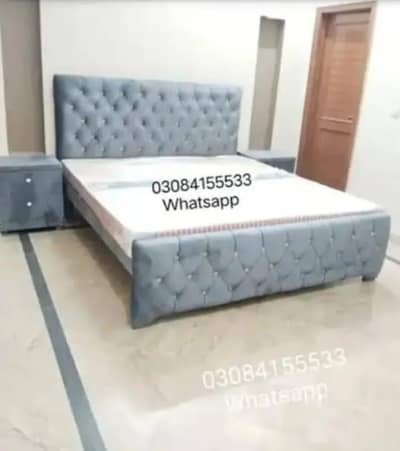 Double Bed Wooden New