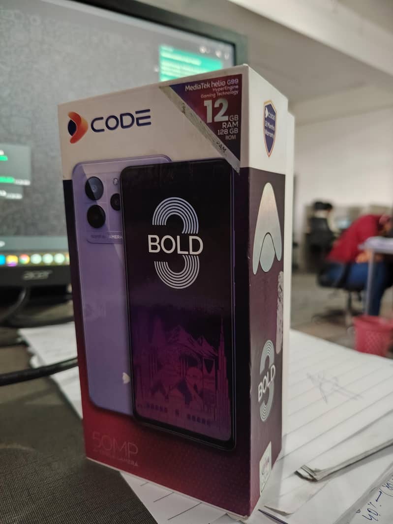 Dcode Bold 3 full box 128GB 1