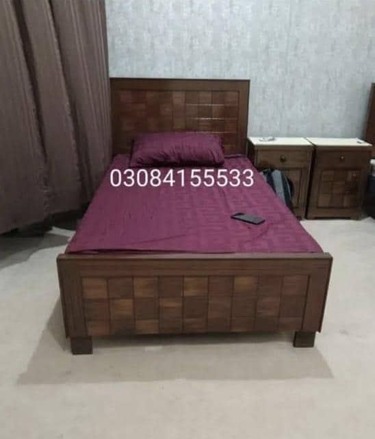 single bed wooden /Single Bed Solid wood 0