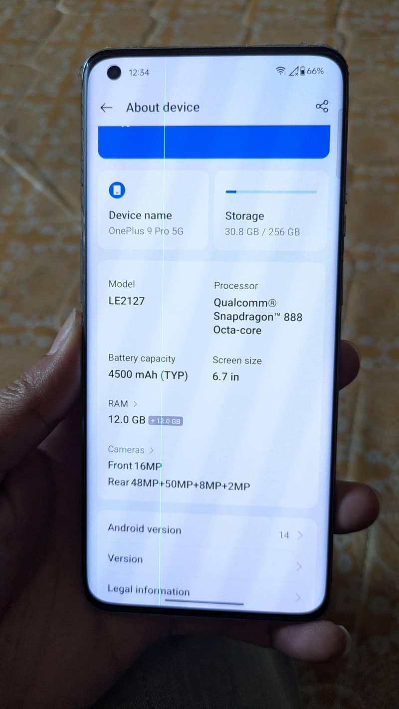 oneplus 9 pro 256gb 4