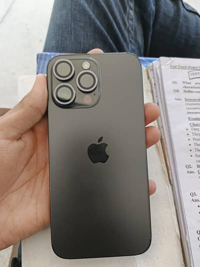 iphone14 pro max grey colour non pta water pack khula repair guranti k