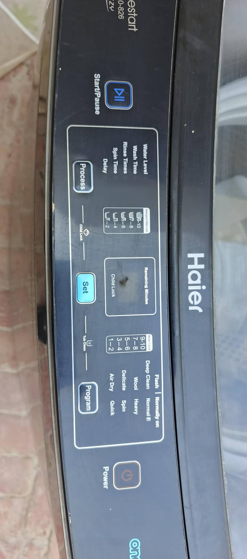 Haier fully automatic washing machine 1