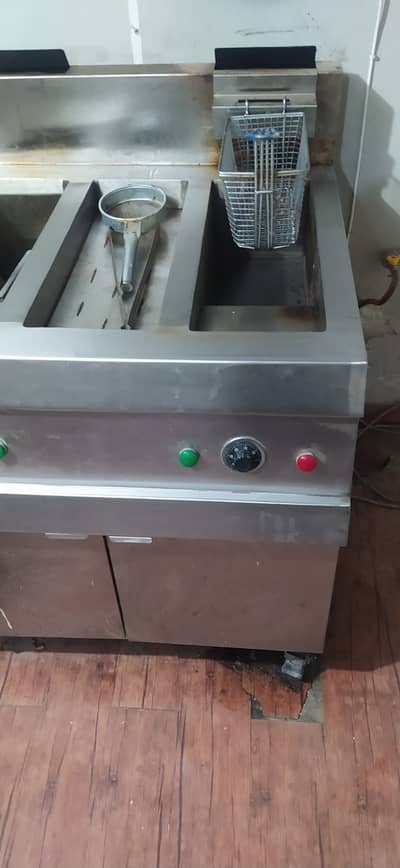 Commercial Fryer 16ltr Double Tank