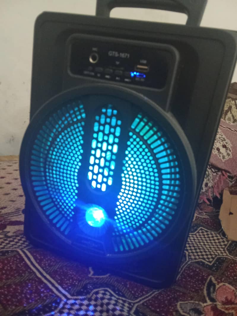 branded Bluetooth speaker with mic 3