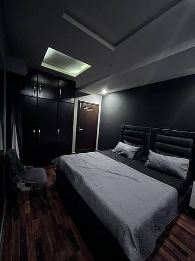 Luxury One bed apartment For short stay Available in bahria town Lahore