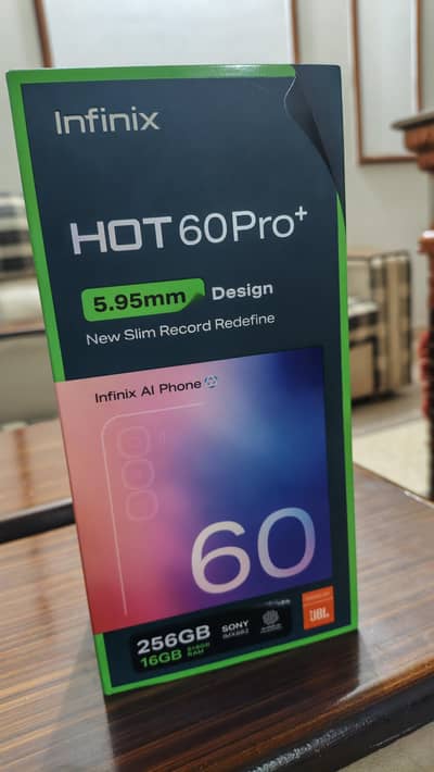 Infinix HOT 60 pro plus Full Box  16/256 Gb