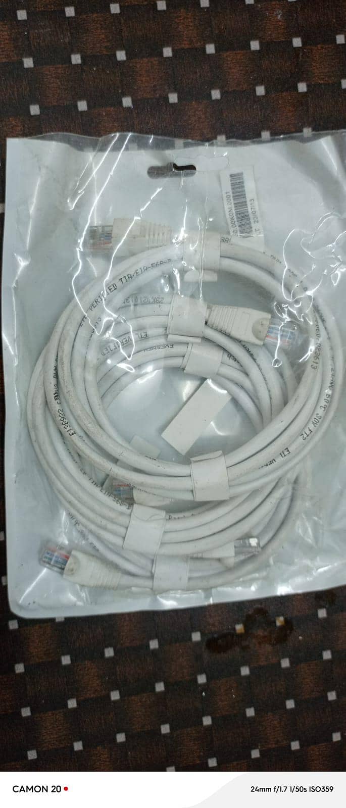 Pure Copper Branded Patch Cord  LAN Cable Multiple Lengths 3